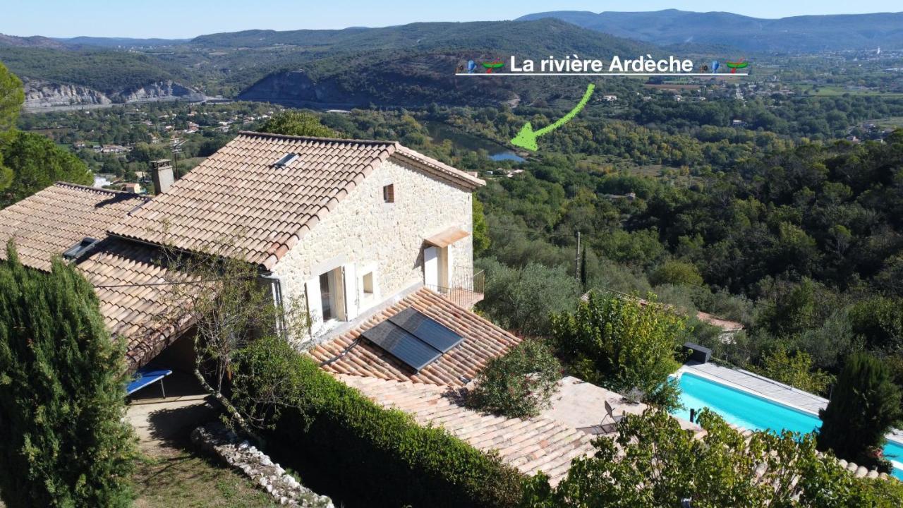Domaine De La Rochere Sampzon Exteriör bild